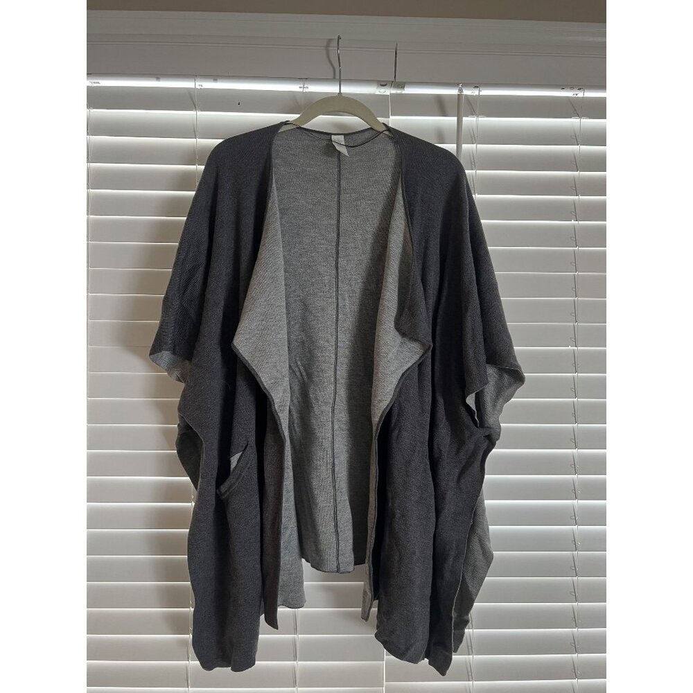 Lululemon After Asana Wrap Open Front Charcoal Gr… - image 1